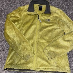 North face fuzzy jacket